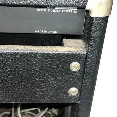 Fender Sidekick Reverb 65 Combo Amp 1980’s image 9