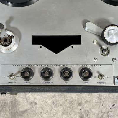 Ampex 350 / 351 Reel To Reel Transport Magnetic Tape Recorder w/ Original Case image 4