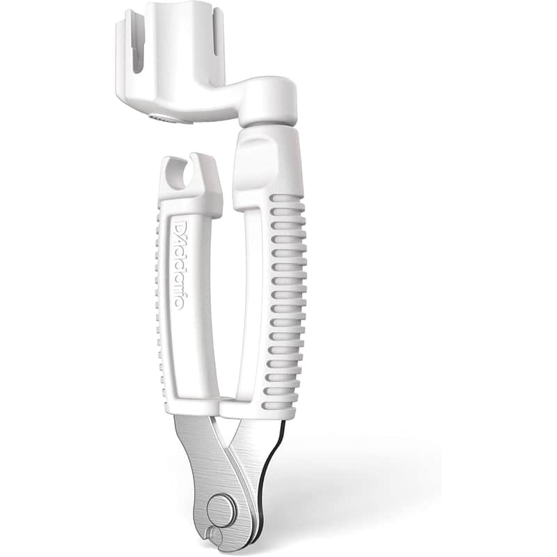 Planet Waves Pro-Winder White String Winder, Cutter & Bridge Pin Puller image 1
