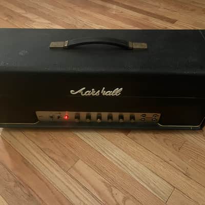 Marshall JMP 1987 MK II 2-Channel 50-Watt Guitar Amp Head 1975 - 1981 - Black image 4