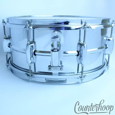 Sound Percussion 14x6.5"Snare Drum 8-Lug Steel Shell Triple Flange Rims+New Head image 3