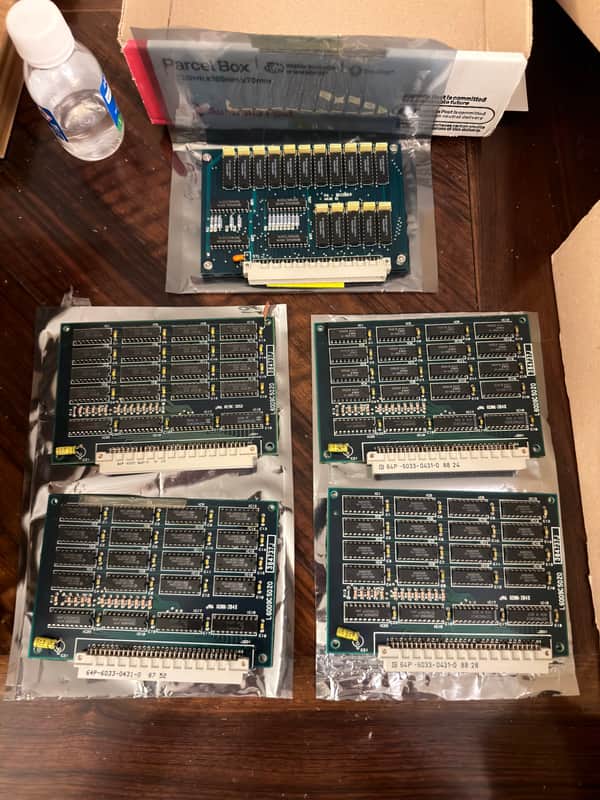 5X AKAI EXM005 2MB Memory Expansion Cards for S1000 / S1100 – Fully Tested & Working image 1
