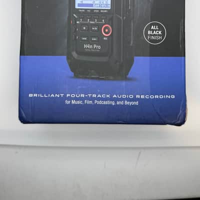 Zoom H4n PRO Handy Digital Multitrack Recorder 2010s - All Black image 3