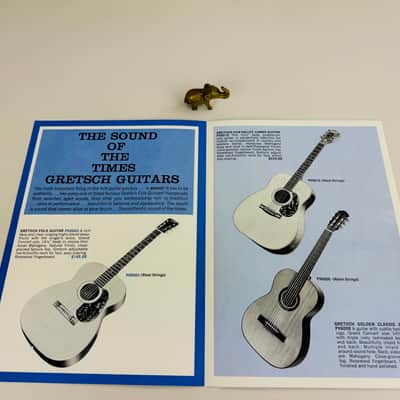 Gretsch Guitars & Bacon Banjos Foldout Brochure – Circa 1962 image 3
