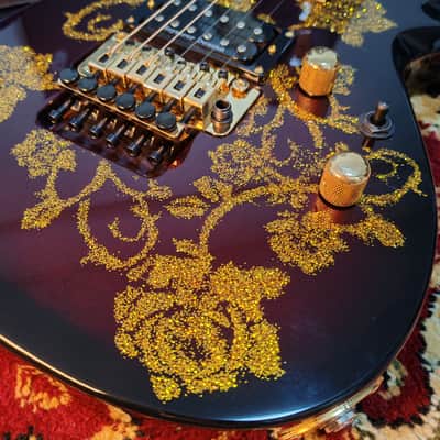 *AS NEW* 2024 ESP Edwards E-Maiden HIZAKI Signature Model - Rose MIJ Japan image 9