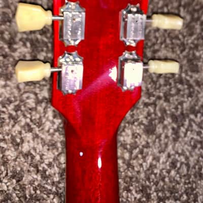 2022 Gibson SG Standard '61 with   Stoptail - Vintage Cherry electric guitar made in the usa ohsc image 10