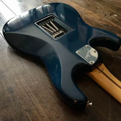 1980s Fender STM-60M Stratocaster 'E' Serial Electric Guitar Medium Scale MIJ Fujigen image 12