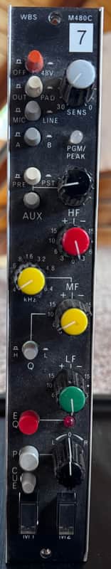Ward Beck M480C Mic Pre / EQ Module (07 of 10) image 1