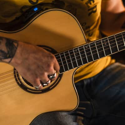 Washburn AG70CEK | Apprentice Series Grand Auditorium Cutaway Acoustic Electric Guitar w/ Electronics & HSC. New with Full Warranty! image 3