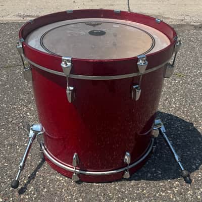 Yamaha BBD-620U Stage Custom Birch 20x17" Bass Drum 2009 - 2014 - Cranberry Red image 7