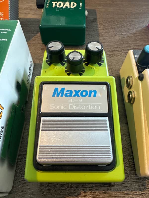 Maxon SD-9 Sonic Distortion - Green image 1