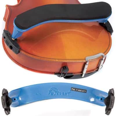 Everest Spring Collection Blue Violin 4/4 - 3/4 Adjustable Size Viola - 14" - 13" Adjustable image 5