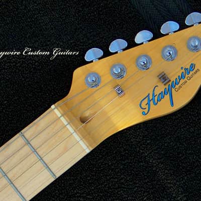 XX-Large 2" Wide (51mm) Neck Light 6.2 lb. Vintage Butterscotch Maple Blonde Telecaster Guitar+ Maple Neck + Matched Tele and P-90 Pickups + Treble-Bleed Circuit+Leveled+Crowned and Polished Frets! image 5