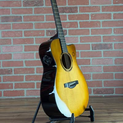 Yamaha TAS3 C TransAcoustic Acoustic-Electric Guitar - Sand Burst image 9