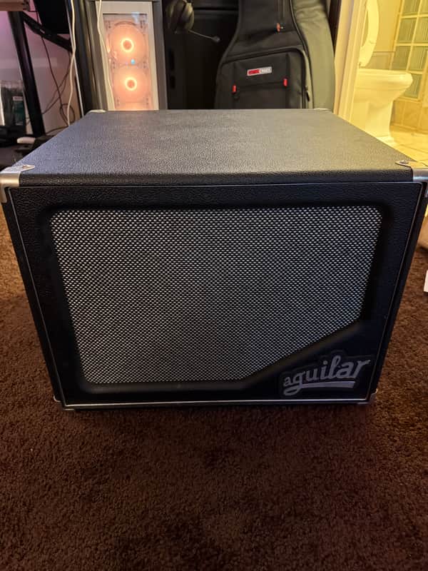 Aguilar SL 112 Super Lightweight 250-Watt 1x12" Bass Speaker Cabinet 2012 - Present - Black image 1