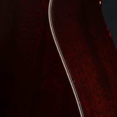 Santa Cruz H13 Custom Old Growth Mahogany and Moon Spruce Sunburst with Century Block Inlay NEW image 20