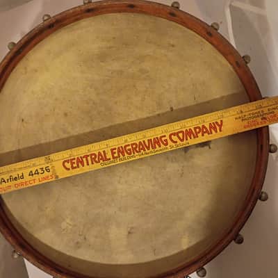 Jason Ward Snare Drum - thumbscrew 1920s Bild 6
