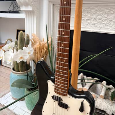 1966 Fender Electric XII Factory Black Rare Custom Color Vintage Collector 12 strings image 8