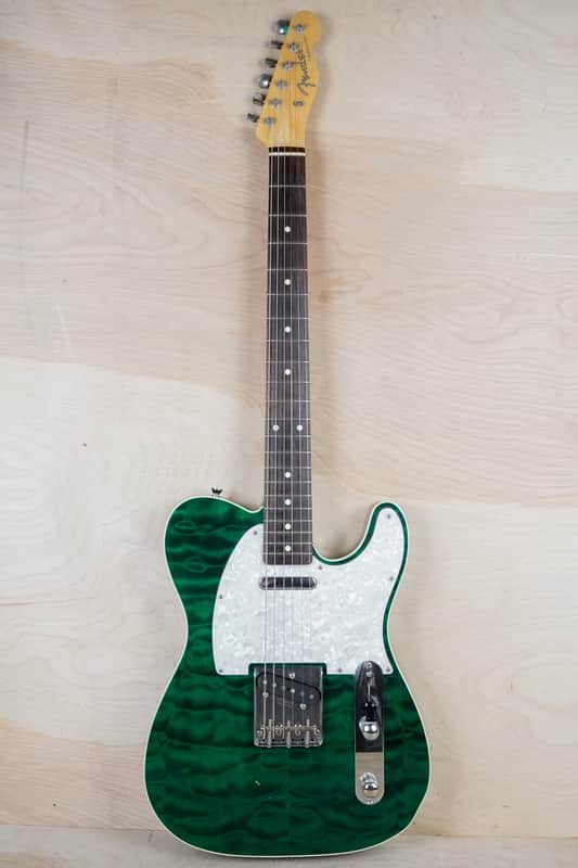 Fender TL62B-QT Custom Telecaster Reissue MIJ 2012 Transparent