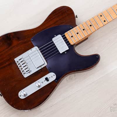 1981 Schecter T-style HH Dream Machine Vintage Guitar w/ Z Plus SuperRock Humbuckers, Case image 1