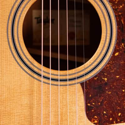 Taylor 314ce Studio Acoustic-Electric Guitar - Natural with Structured Gig Bag image 10