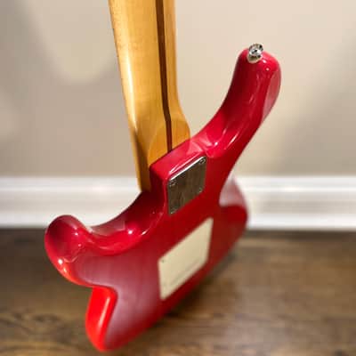 1992 Korean Squier Stratocaster Torino Red (MIK) image 15