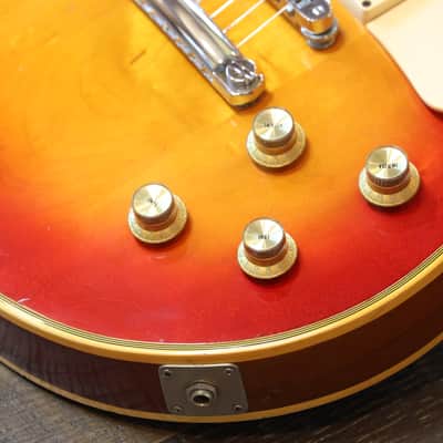 Vintage! 1972 Gibson Les Paul Custom Electric Guitar Cherry Sunburst + OHSC image 5