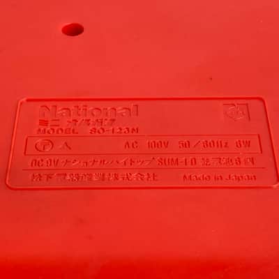 ☆ RARE ☆ Vintage Japanese Turntable Organ Synth ☆ National SO-123N ☆ Panasonic SG-123 ☆ Keyboard Record Vinyl Player + Accessories !! image 15