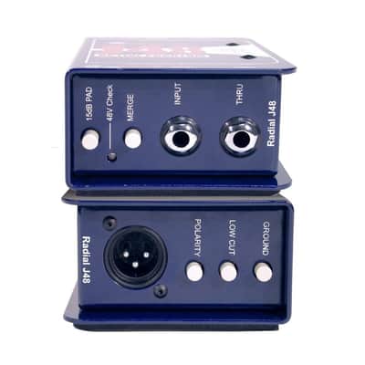 Radial Engineering J48 Premium Phantom Powered Active Direct Box Bundle w/Pig... image 7