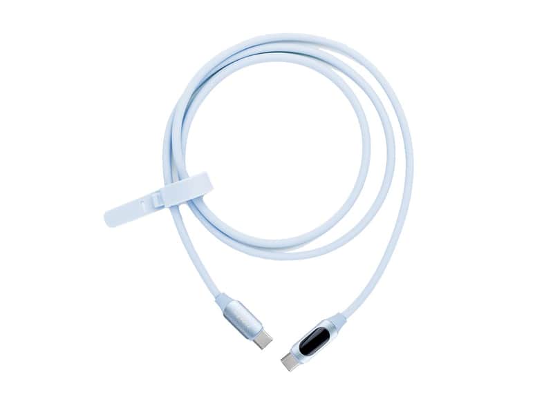 myVolts Step Up USB-C Power Delivery Cable (Sky Blue) image 1