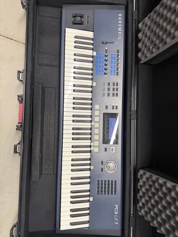 Kurzweil PC3LE7 Performance Controller Keyboard 2011 - Blue Gray / Black image 1