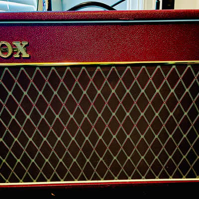 Vox AC15C1-MB Limited Edition Custom 2-Channel 15-Watt 1x12" Guitar Combo 2017 - 2018 Maroon Bronco image 4