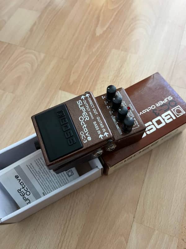 Boss OC-3 Super Octave (Dark Gray Label) 2003 - Present - Brown image 1