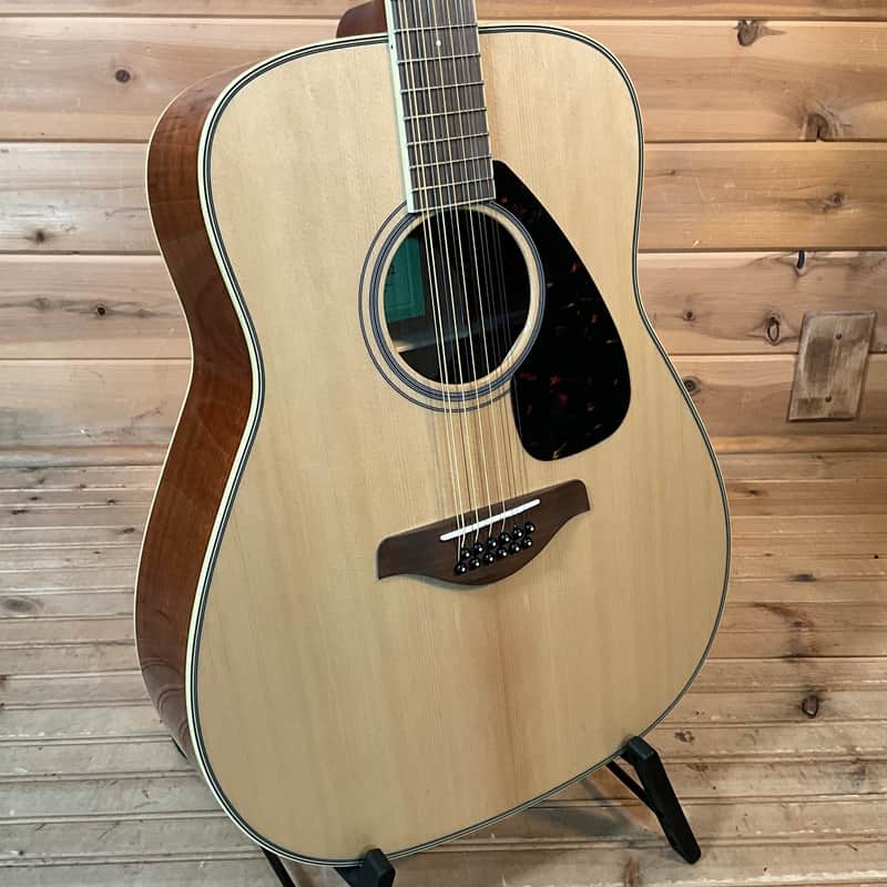 Yamaha FG820-12 Acoustic Guitar - Natural image 1