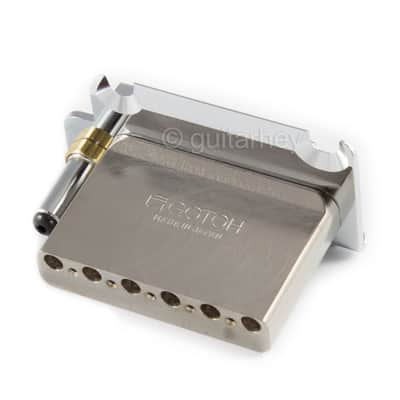 NEW Gotoh 510TS-FE1 Non-locking 2 Point Tremolo Bridge Steel Block - CHROME image 4