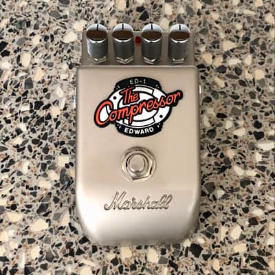 Marshall ED-1 Edward Compressor Pedal 2010s - Silver image 2
