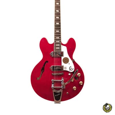 Epiphone Casino Cherry Red With Bigsby image 1
