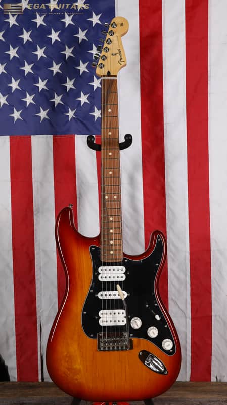 Fender Player Stratocaster HSH with Pau Ferro Fretboard - Tobacco Sunburst image 1