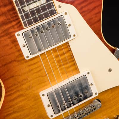 2022 - Gibson Custom Shop Made 2 Measure Murphy Lab '59 Les Paul Standard Murphy Painted Ultra Heavy Aged Abiline Sunset Burst image 14