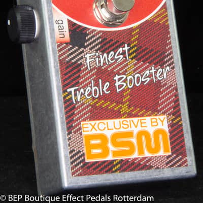 BSM RW-F Treble Booster s/n 4210 tribute to the sound of Ronnie Wood image 3