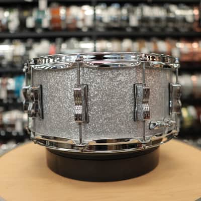 Ludwig Legacy Maple 6.5x14" Snare Drum (Silver Sparkle) image 8