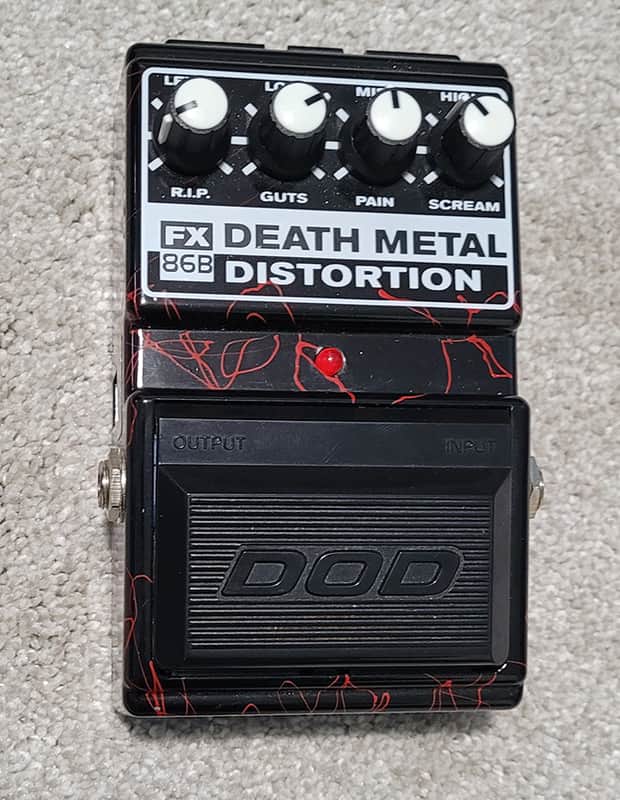 DOD Death Metal Distortion FX86B | Reverb Canada
