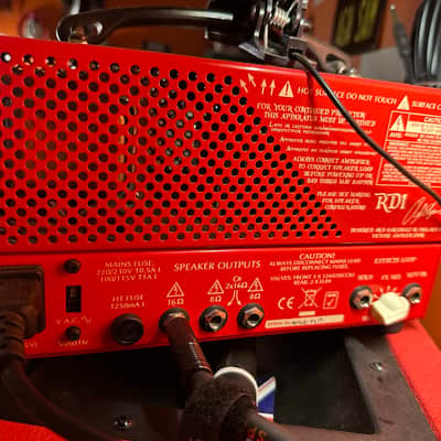 Victory Amps RD1 Rob Chapman Signature Compact Series 28-Watt Guitar Head 2010s - Red image 5