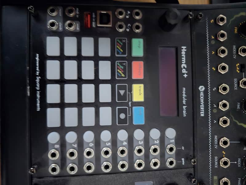 Squarp Instruments Hermod+ Modular Brain 2023 - Present - Black image 1