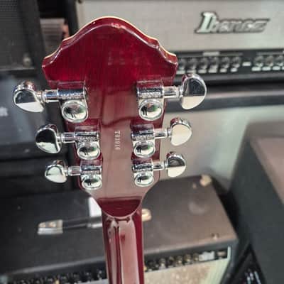 Michael Kelly Patriot Decree Phoenix Special Lava Edition electric guitar image 3