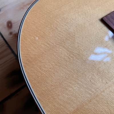 Ohana K-70G Tenor Ukulele + Basic Gig Bag Solid Top image 4
