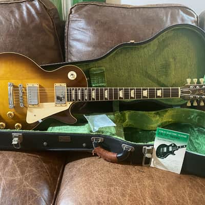 Tokai Vintage 1980 Japanese LS-50  'Reborn' Single Cutaway Vintage Sunburst w/ OHSC & Docs MIJ Japan image 5