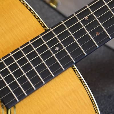 2023 Martin HD-28V Vintage Dreadnought Acoustic Guitar Natural + OHSC image 8