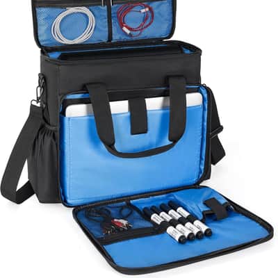 Padded Mixer Gig Bag DJ Controller Travel Shoulder Bag Case 13"X13"X5.5  and More Equipment image 3