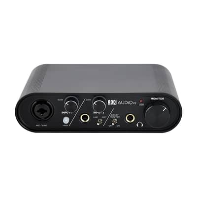 ROQ Audio AUDIQ22 2 IN 2 OUT USB microphone interface image 3